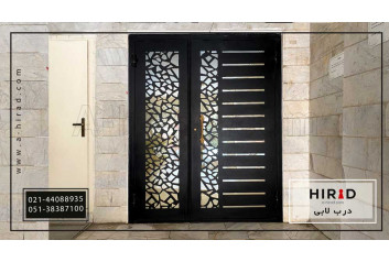 درب لابی مدرن فلزی کد 135